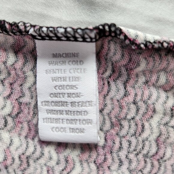 Charter Club Tank XL Pink  and Black - Picture 6 of 7